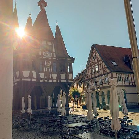 Apartamento Wohnen Am Historischen Rathaus Michelstadt Exterior foto